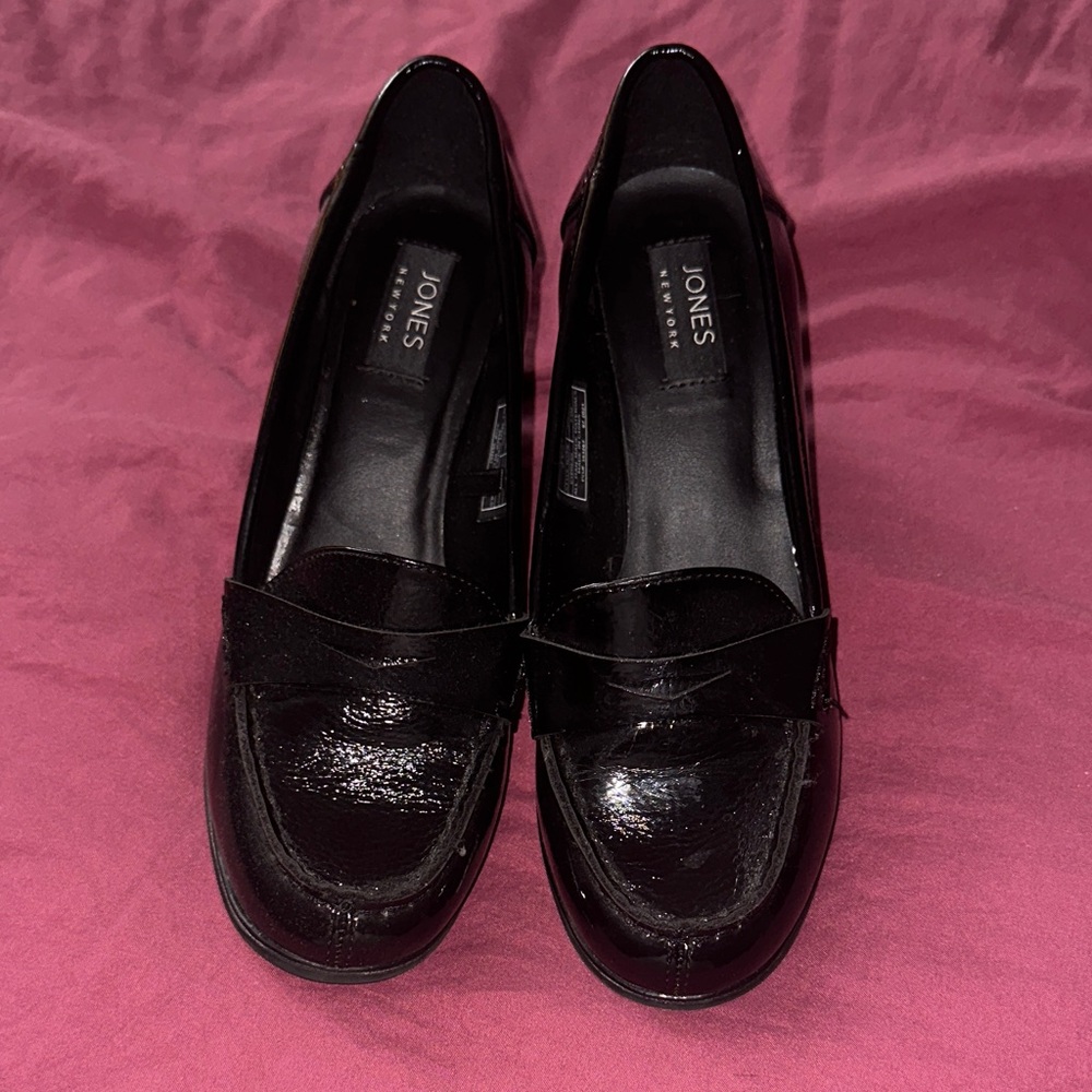 Jones New York Black Block Heels